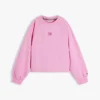 Sweat-shirt raglan à drapeau ton sur ton pour enfants Sweat-shirt raglan à drapeau ton sur ton pour enfants