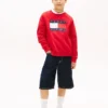 Sweat-shirt raglan pour enfant avec logo Tommy Flag Sweat-shirt raglan pour enfant avec logo Tommy Flag