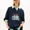 Sweat-shirt Tommy Jeans 1985 Logo Oversized Rugby Sweat-shirt Tommy Jeans 1985 Logo Oversized Rugby