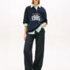 Sweat-shirt Tommy Jeans 1985 Logo Oversized Rugby Sweat-shirt Tommy Jeans 1985 Logo Oversized Rugby