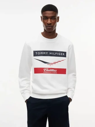 Sweat-shirt Tommy x Cadillac F1® Team Chevron