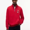Sweat-shirt Tommy x Cadillac F1® Team à fermeture éclair quart de longueur Sweat-shirt Tommy x Cadillac F1® Team à fermeture éclair quart de longueur