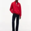 Sweat-shirt Tommy x Cadillac F1® Team à fermeture éclair quart de longueur Sweat-shirt Tommy x Cadillac F1® Team à fermeture éclair quart de longueur
