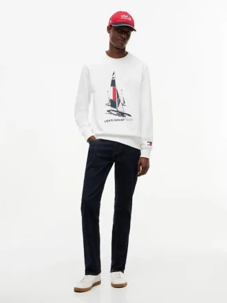 Sweat-shirt Tommy x US SailGP Team Boat