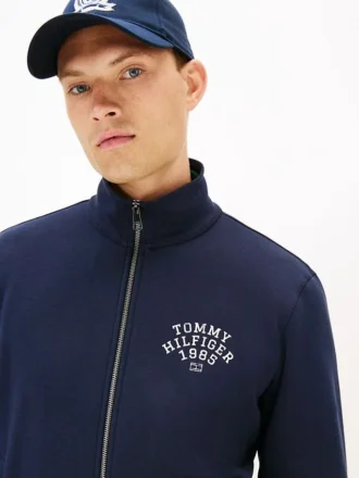 Sweat-shirt zippé en molleton Flex avec logo Arch