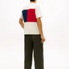 T-shirt ample avec logo drapeau dans le dos T-shirt ample avec logo drapeau dans le dos