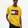 T-shirt avec grand logo drapeau T-shirt avec grand logo drapeau