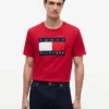T-shirt avec grand logo drapeau T-shirt avec grand logo drapeau