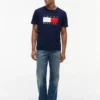 T-shirt avec grand logo drapeau T-shirt avec grand logo drapeau
