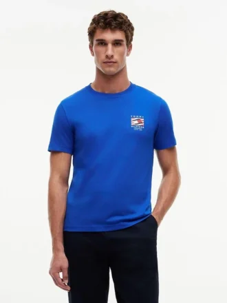 T-shirt avec logo Box Flag