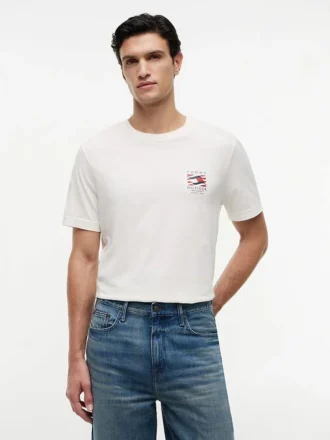 T-shirt avec logo Box Flag