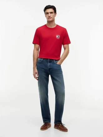 T-shirt avec logo Box Flag