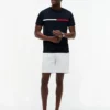 T-shirt avec logo drapeau brodé T-shirt avec logo drapeau brodé