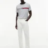 T-shirt avec logo drapeau brodé T-shirt avec logo drapeau brodé
