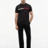 T-shirt avec logo drapeau brodé T-shirt avec logo drapeau brodé