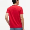 T-shirt avec logo drapeau brodé T-shirt avec logo drapeau brodé