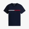 T-shirt avec logo drapeau brodé T-shirt avec logo drapeau brodé