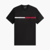 T-shirt avec logo drapeau brodé T-shirt avec logo drapeau brodé