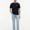 T-shirt avec logo drapeau ondulé dans le dos T-shirt avec logo drapeau ondulé dans le dos