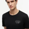 T-shirt avec logo drapeau ondulé dans le dos T-shirt avec logo drapeau ondulé dans le dos