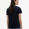 T-shirt avec logo drapeau rayé brodé T-shirt avec logo drapeau rayé brodé
