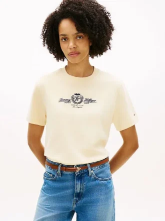 T-shirt avec logo du club brodé
