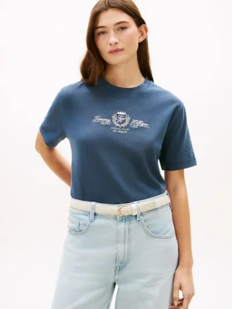 T-shirt avec logo du club brodé