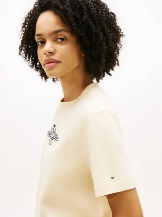T-shirt avec logo du club brodé