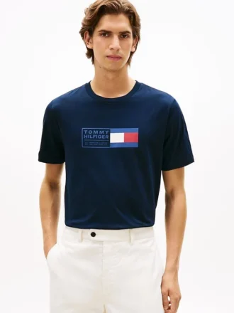 T-shirt avec logo Flag Box