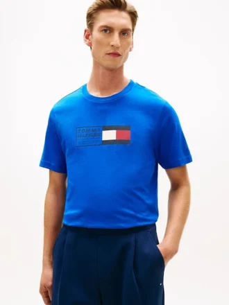 T-shirt avec logo Flag Box
