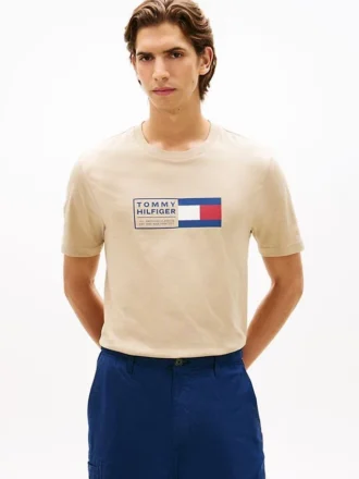 T-shirt avec logo Flag Box