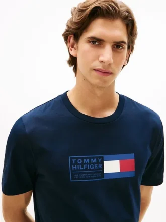 T-shirt avec logo Flag Box