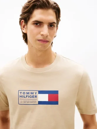T-shirt avec logo Flag Box