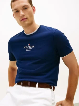 T-shirt avec logo Hilfiger