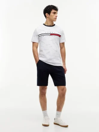 T-shirt avec logo Signature Flag Stripe