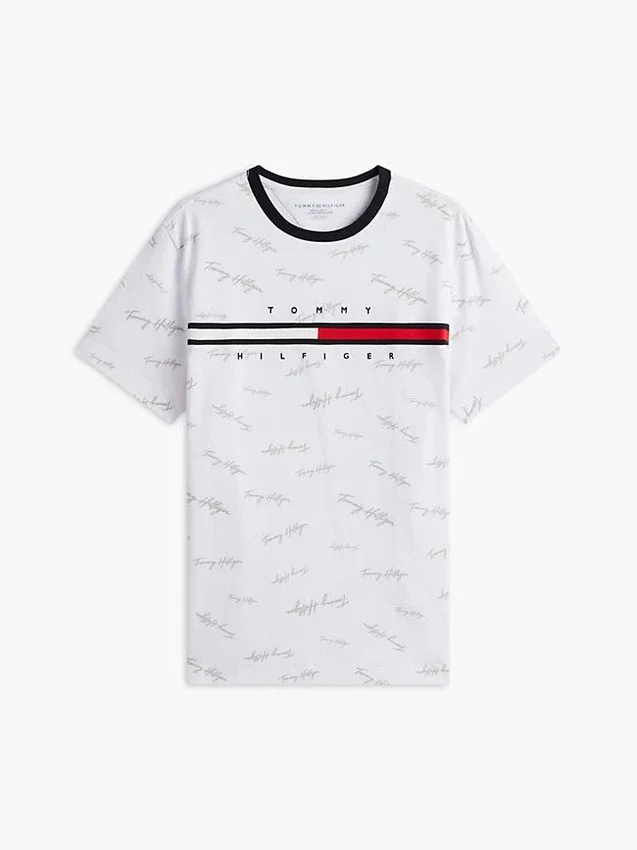 T-shirt avec logo Signature Flag Stripe T-shirt avec logo Signature Flag Stripe