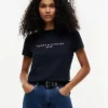 T-shirt avec logo Tommy brodé T-shirt avec logo Tommy brodé