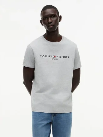 T-shirt avec logo Tommy brodé