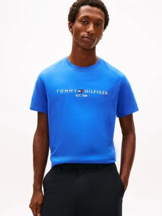 T-shirt avec logo Tommy brodé