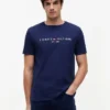 T-shirt avec logo Tommy brodé T-shirt avec logo Tommy brodé