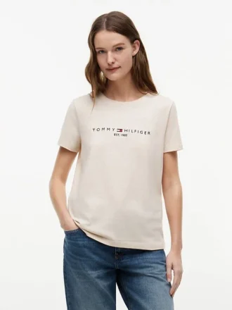 T-shirt avec logo Tommy brodé