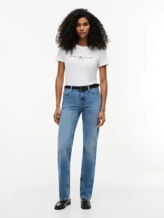 T-shirt avec logo Tommy brodé