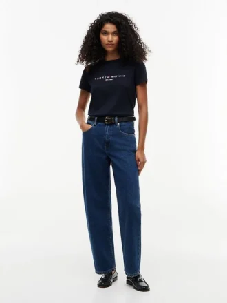T-shirt avec logo Tommy brodé