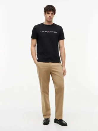 T-shirt avec logo Tommy brodé