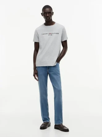 T-shirt avec logo Tommy brodé