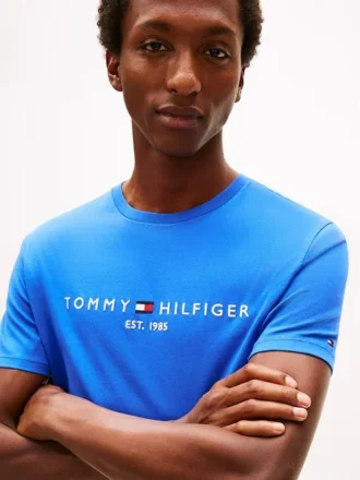 T-shirt avec logo Tommy brodé