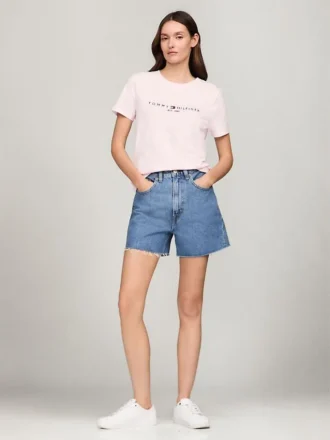 T-shirt avec logo Tommy brodé
