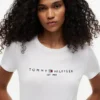T-shirt avec logo Tommy brodé T-shirt avec logo Tommy brodé