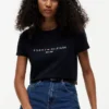 T-shirt avec logo Tommy brodé T-shirt avec logo Tommy brodé
