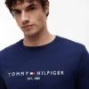 T-shirt avec logo Tommy brodé T-shirt avec logo Tommy brodé